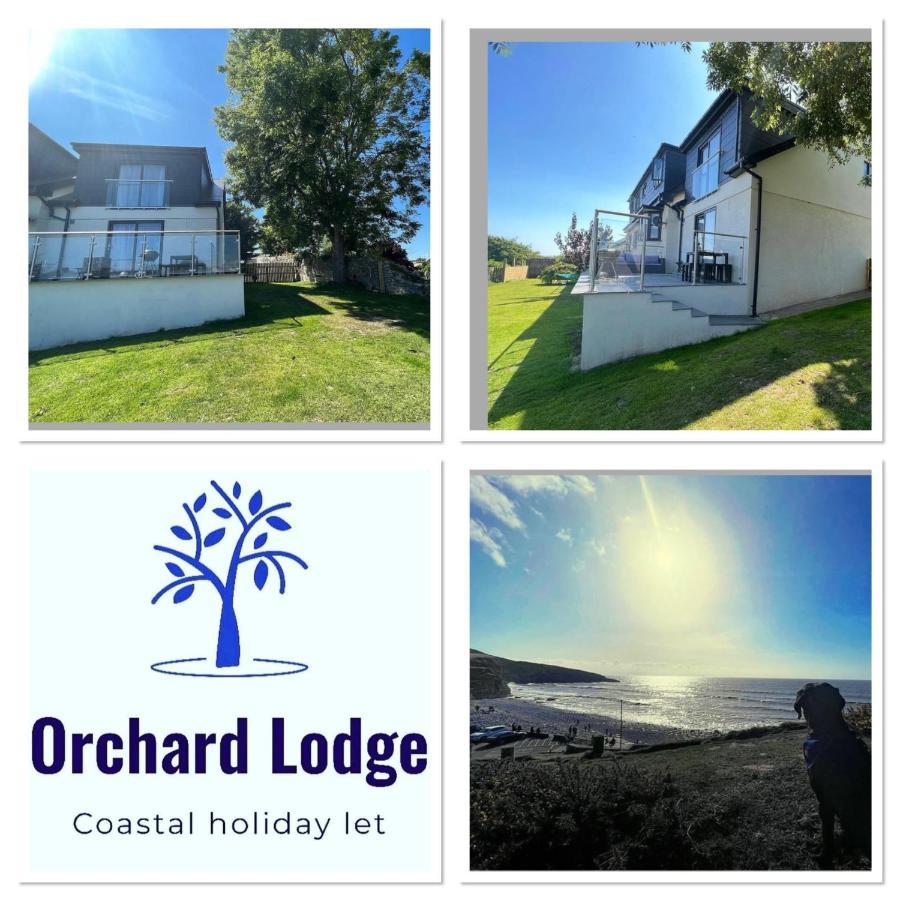 Orchard Lodge -Coastal Retreat, New Build, Village Views, Private Garden And Terrace Saint Brides Major Ngoại thất bức ảnh